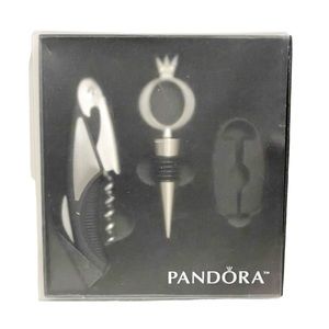 Pandora Jewelry Wine Bottle Opener And Cork NEW Kitchen Bar Gift‎